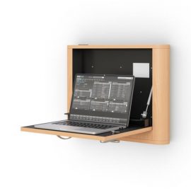 Wall Mounted Laptop Workstation