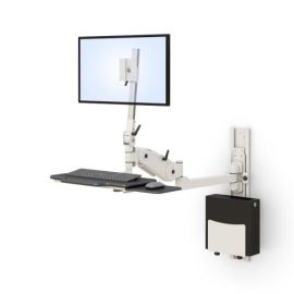 Wall Mounted Complete Foldable Computer Workstation