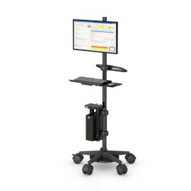 Mobile Computer Stand Cart