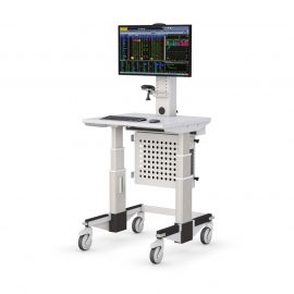 Cleanroom Mobile Workstation Single Monitor
