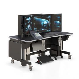 Ergonomic Stand Up Desk for PACS Workstations