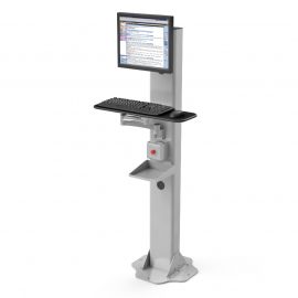 Stand Floor Mounted Industrial Computer Stand