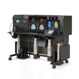 Standing Desks for Radiology Imaging Center PACS Workstation