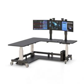 Ergonomic Standing PACS System Desks for Radiologist