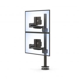 Double Monitor Arm Computer Stand