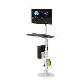 Floor Mounted Medical Computer Stand