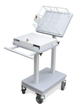Projector And Laptop Lockable Cart