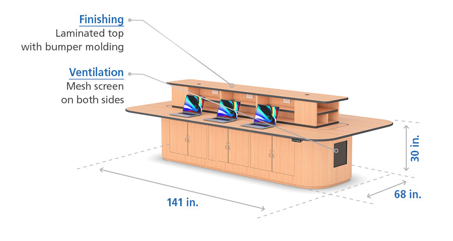 Modern Ergonomic Boardroom Table
